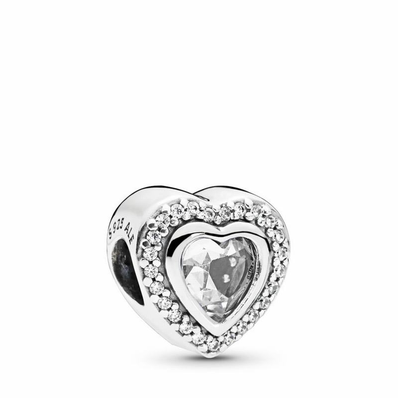 Pandora Australia Sparkling Love Charm - Sterling Silver | JSALWB591